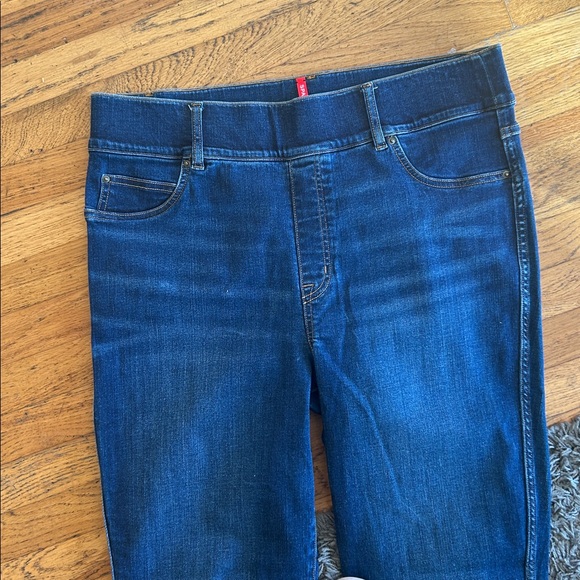 SPANX Dark Blue Jeans Size 1X - Picture 2 of 10